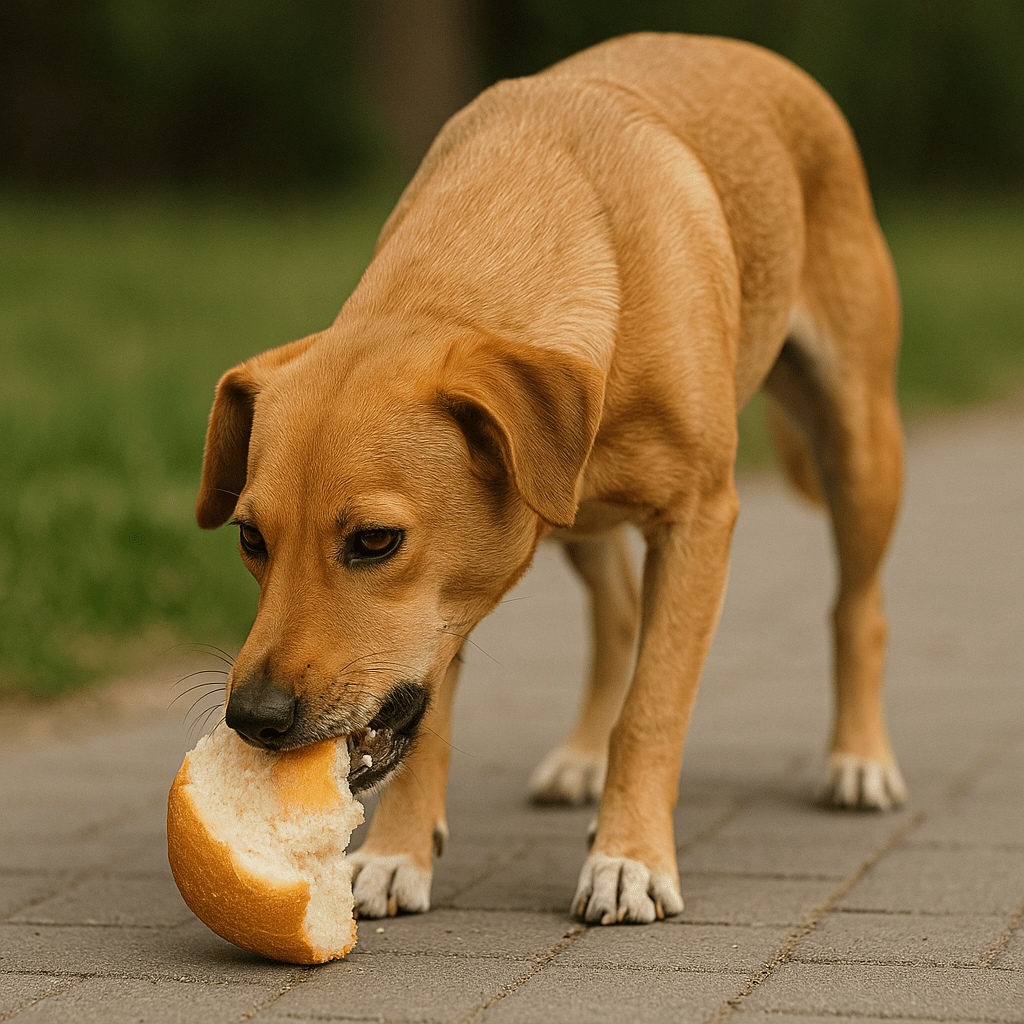Ekmek Yiyen Köpek İçin Tehlike Çanları: Zararlı mı, Ne Yapmalı? - Tagicons
