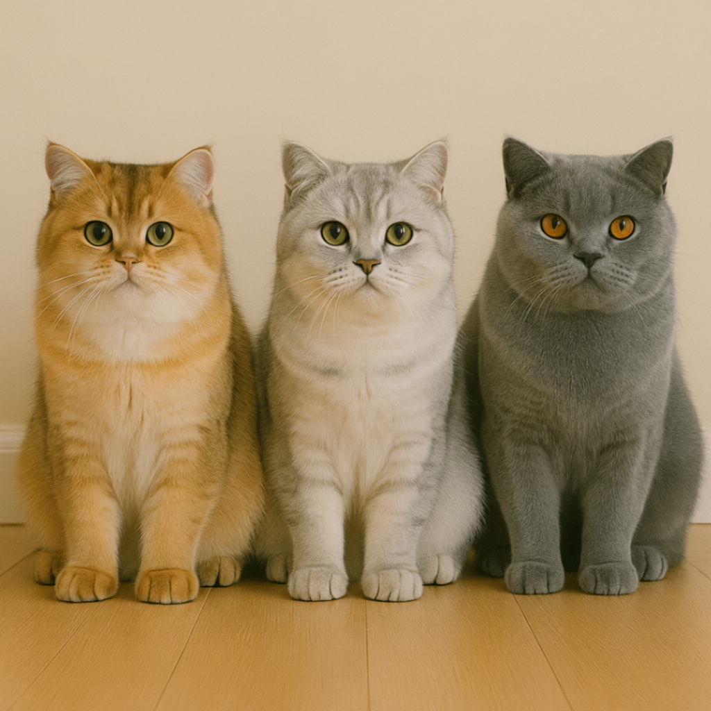 British Shorthair Renkleri: Ny11, Silver, Blue ve Kodların Anlamı