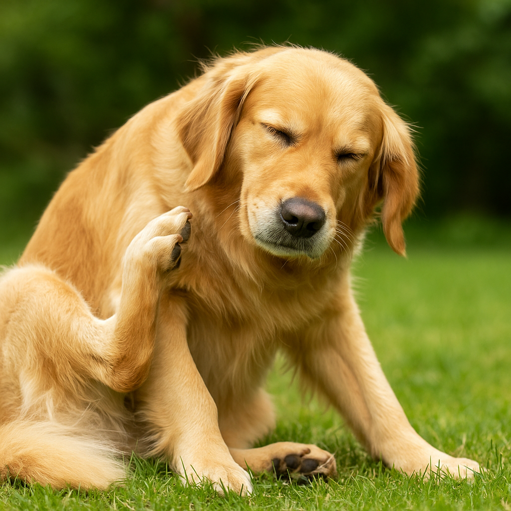 Golden Retriever Alerjileri: Kaşıntı, Pati Yalama ve Çözümleri