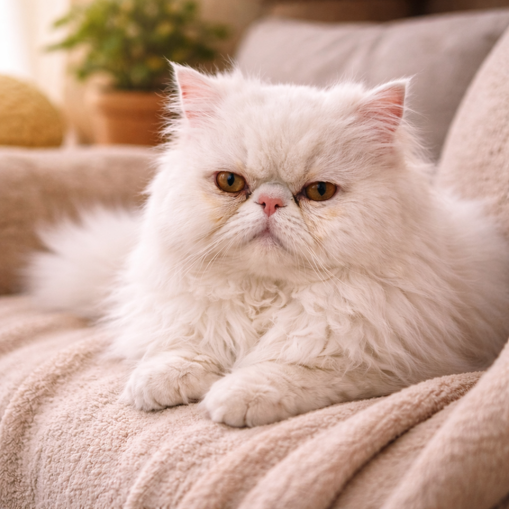 İran Kedisi Yaşam Süresi: Kaç Yıl Yaşar? PKD ve Solunum Sorunları