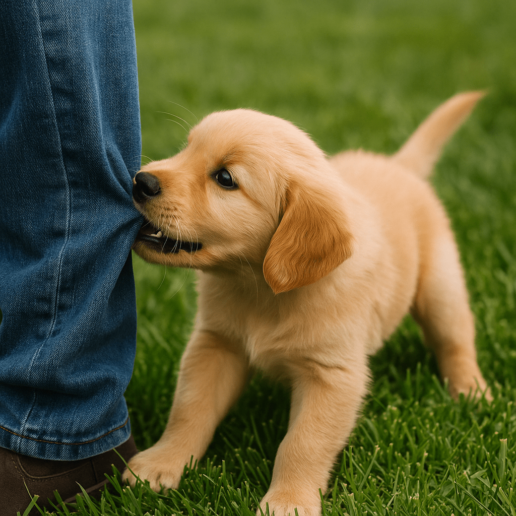 Golden Retriever Yavru Isırması: "Land Shark" Dönemi ve 5 Çözüm - Tagicons