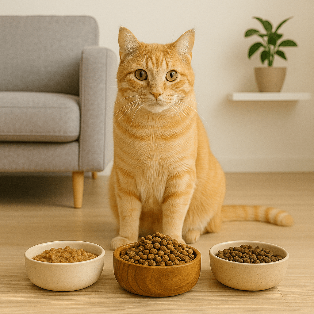 Kedi Maması Nasıl Seçilir? (Yaş, Kuru, Tahılsız) Kapsamlı Rehber - Tagicons