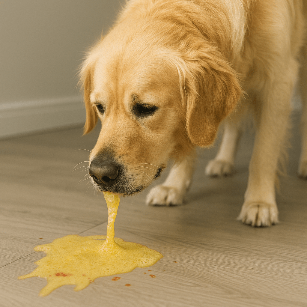 Köpeğim Neden Kusuyor? (Sarı Köpük, Kanlı Kusma ve Acil Durumlar) - Tagicons