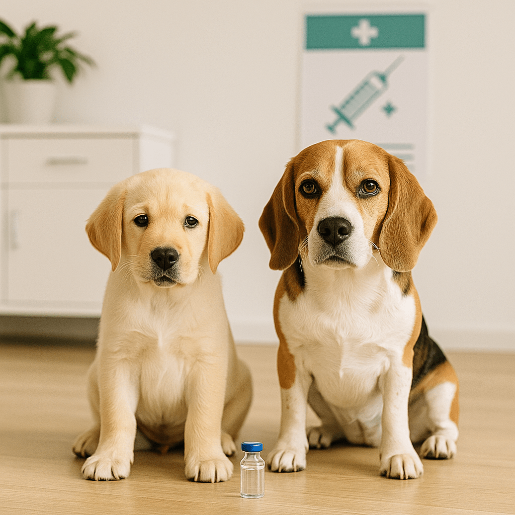 Köpek Aşı Takvimi: Yavru ve Yetişkin (Karma, Kuduz, Parazit) - Tagicons