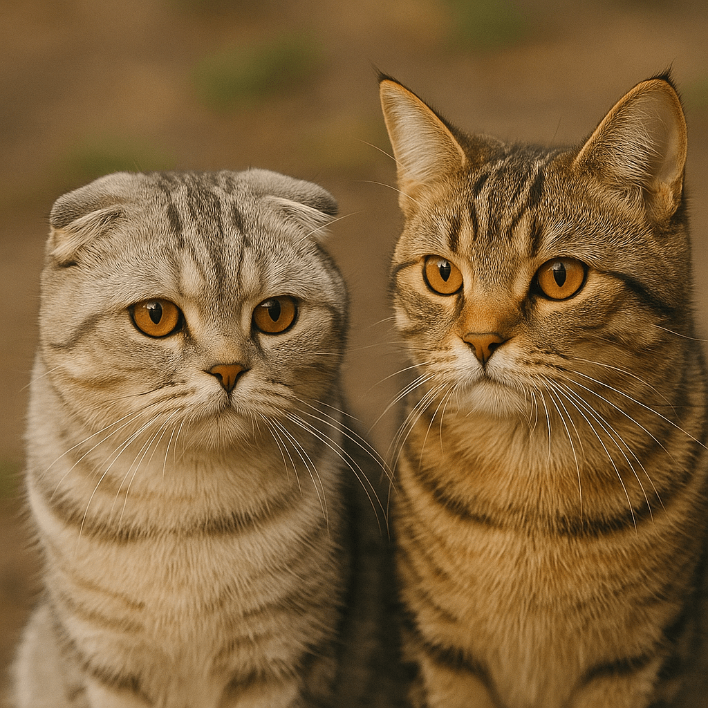 Scottish Fold vs. Scottish Straight: Farkları ve Sağlık Karşılaştırması - Tagicons