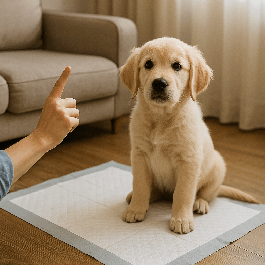 Yavru Köpek Tuvalet Eğitimi: Pede ve Dışarıya Alıştırma Rehberi - Tagicons