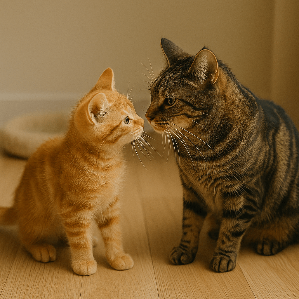 Yeni Kedi ve Eski Kediyi Tanıştırma: Kavgasız Alıştırma - Tagicons