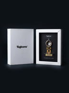 İsim özelleştirmeli Alman Çoban köpeği künyesi, büyük ırk köpekler için özel tasarım etiket.